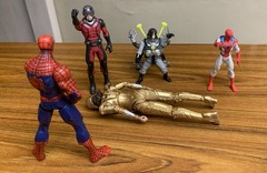 Marvel Action Figures Lot Of Six