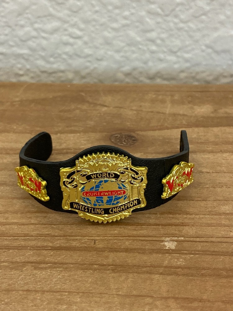 WCW Cruiserweight Championship Belt Action Figure Accessory