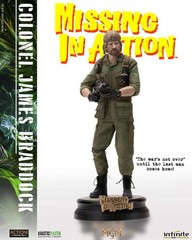 Missing En Colonel James Braddock Chuck Norris Standard Edition 1/6 Figure