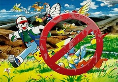 POKEMON, SET 0F 5 PRIVATE PRINTINGS 6″x 4″, ART BY KAZUNORI AIHARA,