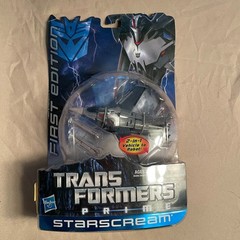 NIB Hasbro FIRST EDITION Transformers Prime STARSCREAM Decepticon Sealed 2011