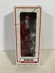 VITRUVIAN H.A.C.K.S Blood Red Blank Skeleton 1:18 Figure Hacks Boss Fight