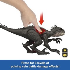 Mattel Jurassic World Damage! Shiny Scorpios Rex Figure JCG25