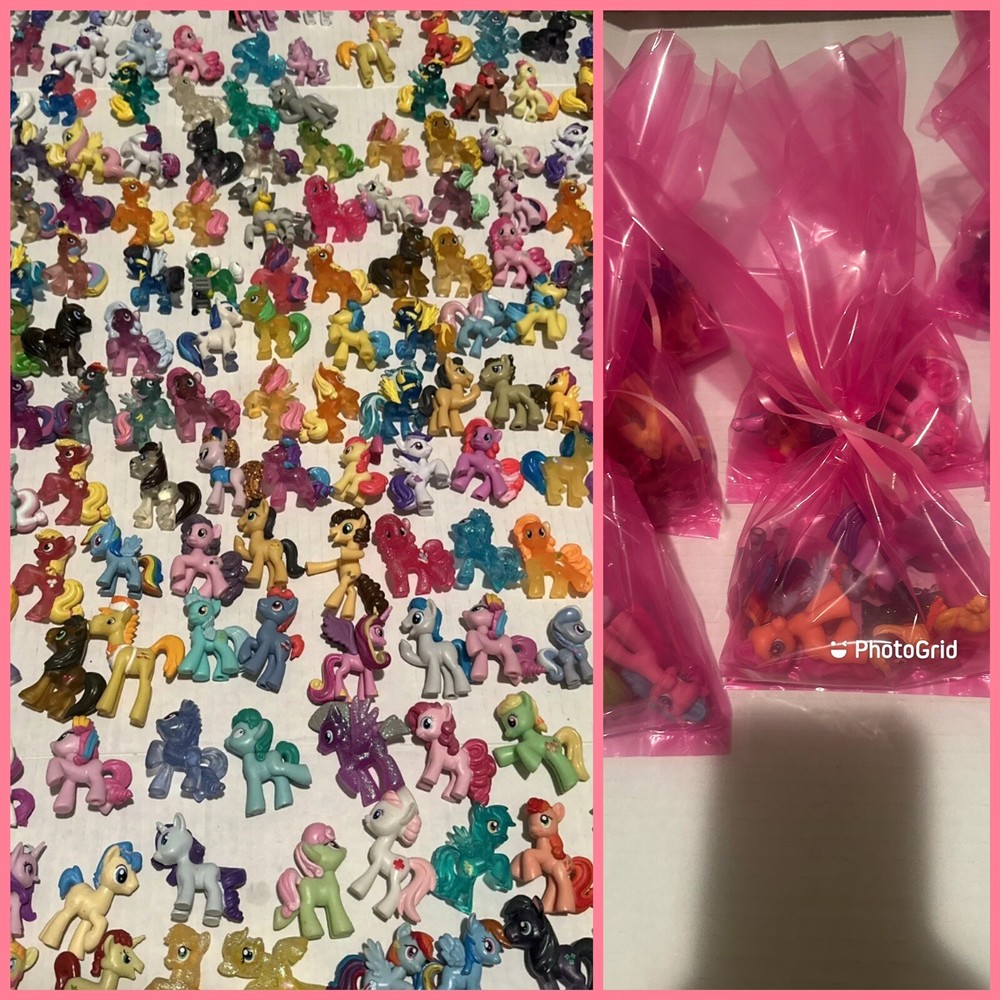 My Little Pony / Miniature Pony LOT OF 6 Random Ponies Surprise Bag
