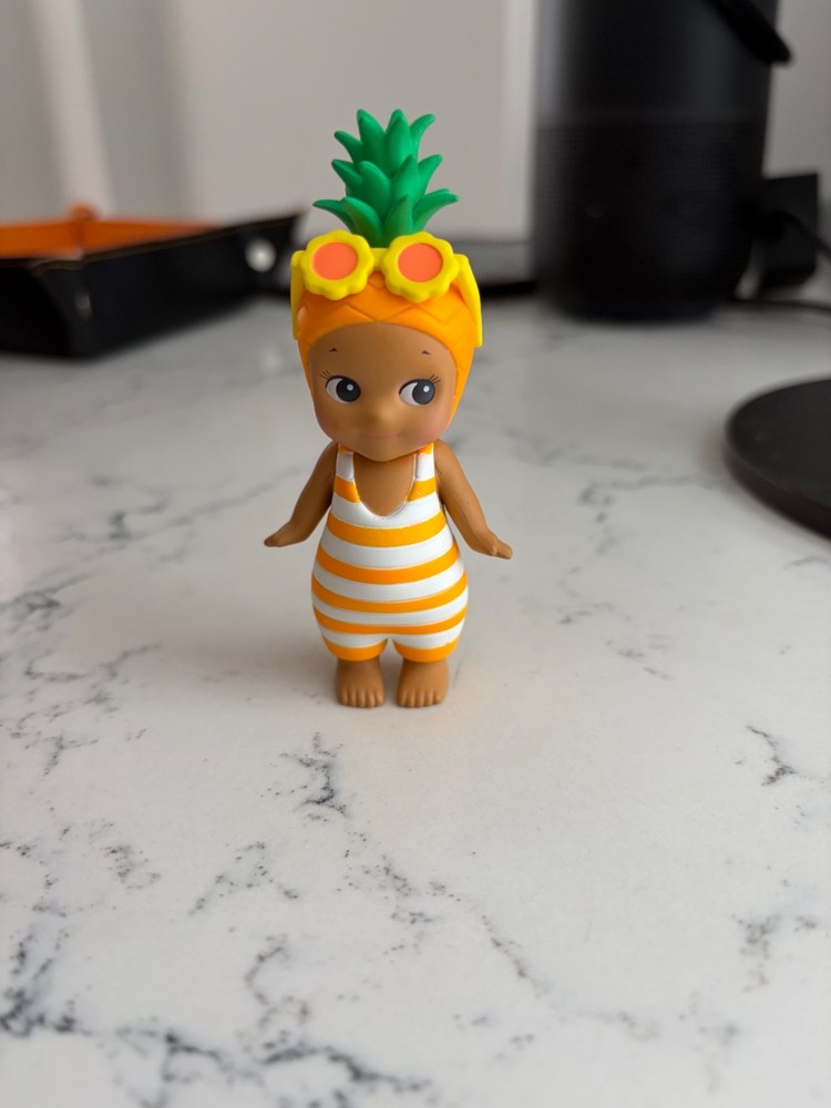 Authentic Sonny Angel Summer Vacation Series Sun-Kissed Style Pineapple