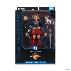 Supergirl and Baby Krypto DC Multiverse Deluxe Theatrical Edition Figure