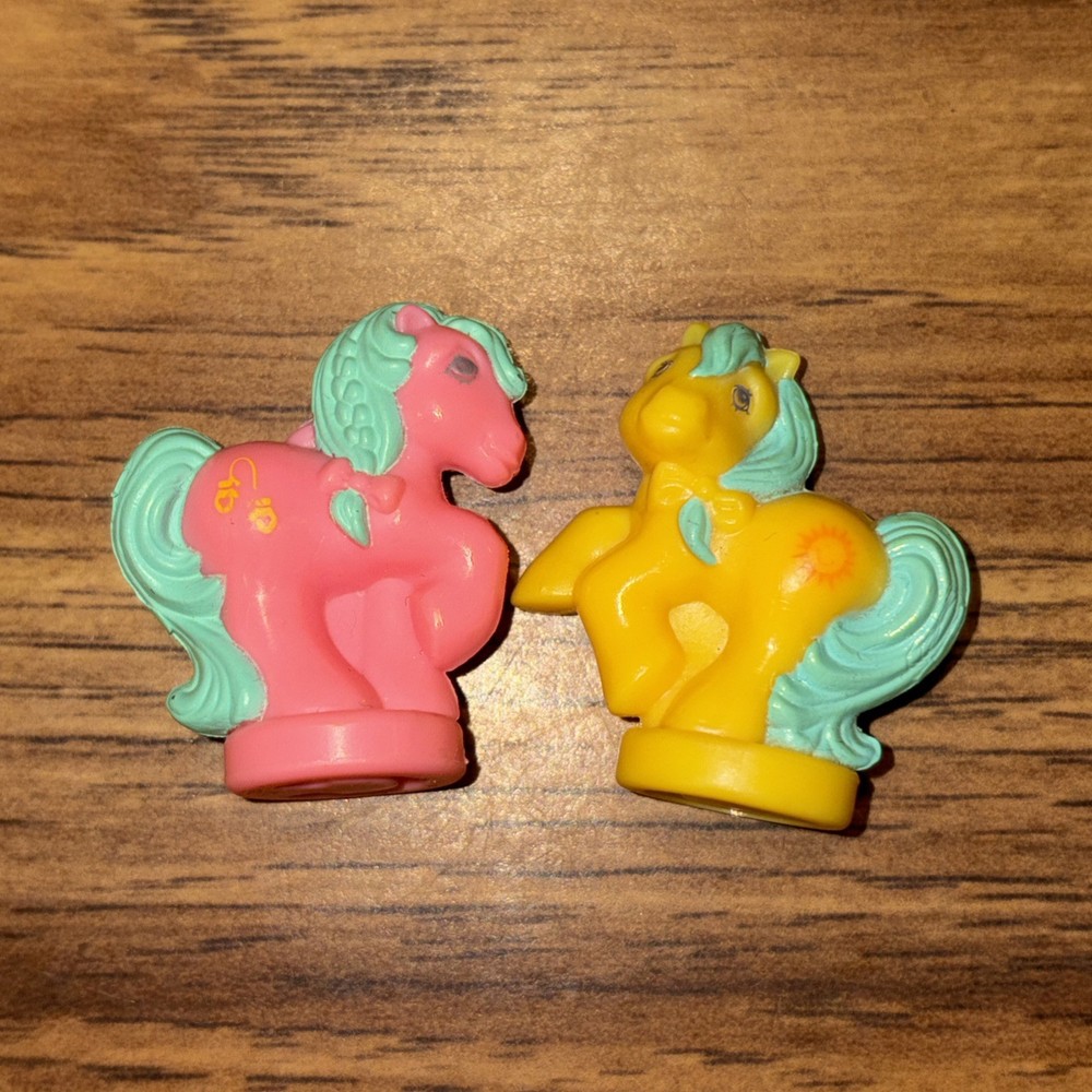 My Little Pony 1980s MLP Petite Ponies Pretty Parade. Vintage Lot of 2 Various.