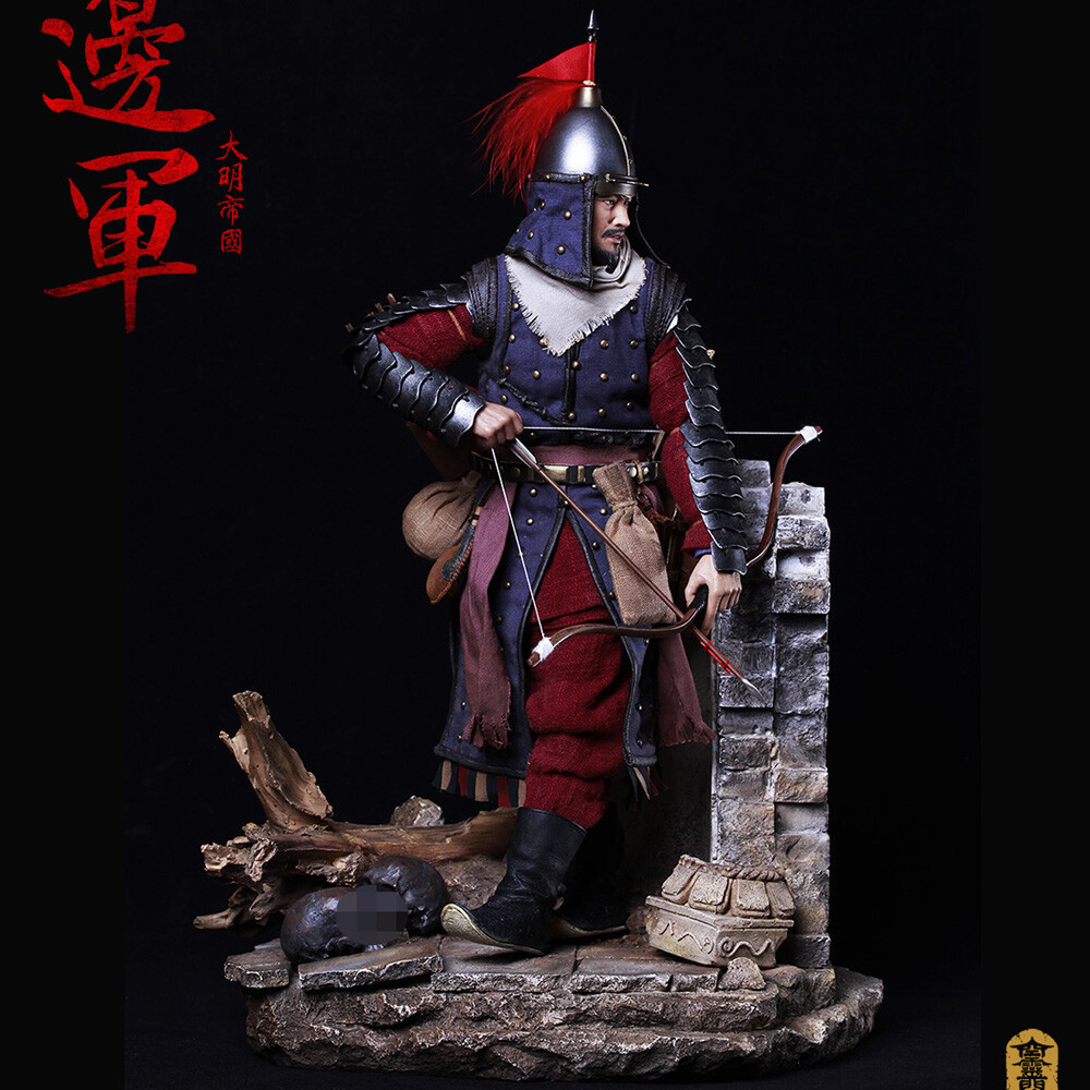 KONGLINGGE Border Army Wanli Korean War Ming Dynasty 12in Action Figure KLG003