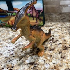 JARU DINOSAUR LOT OF 8 PLUS BONUS CARRY CASE & 5 EXTRA DINOS FREE SHIPPING