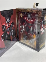 NECA Gargoyles Armored Xanatos Ultimate Action Figure w/ Arm Cannon Box Wear