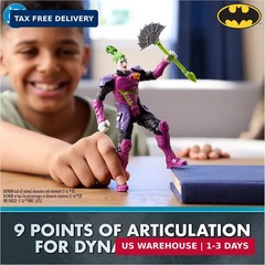 DC Comics, Batman Ninja Strike 6″ 3-Pack Battle Set Action Figures with Pop-Out