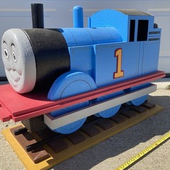 Thomas The Tank Engine Prop Handmade Parade Company Custom Sculpt Foam Train!