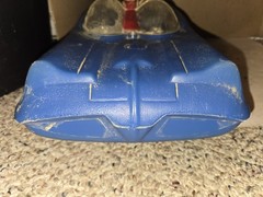 Vintage 1966 Lili Ledy Mexico Batman Batmobile Batimovil 21″ Blow Mold Car Toy