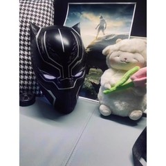 US Stock!!! LED Black Panther Helmet Killerbody 1:1 Wearable Cosplay Mask Props-