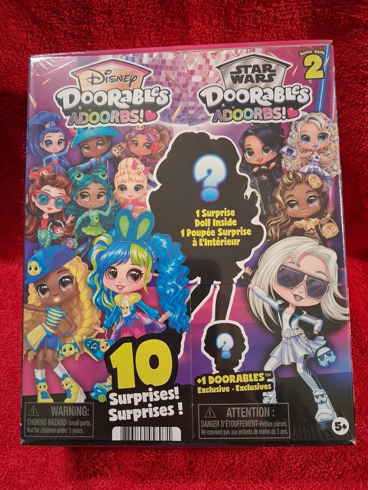 Disney & Star Wars Doorables Adoorbs Series 2 New Sealed Free Shipping