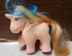 1980s Vintage Remco Pretty Pets Unicorn Lot My Little Pony Bootleg KO Lot Of 2