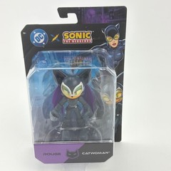Jakks Pacific DC x Sonic the Hedgehog Rouge as Catwoman Figure 2.5″ New