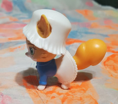Disney Whisker Haven Tales Figure ~ TILLIE Orange Kitten Cat ~ Tutu Tailor