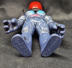 REALHEAD Aliman Dark Blue Molded Soft Vinyl Figure F/S FEDEX