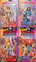 MOTU 2026 -Lot of 4- Core Movie HE-MAN TEELA BEAST MAN SKELETOR -JKH88- Sealed