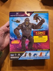 MonsterVerse Godzilla Kong Skull Island KONG WITH CHAIN Playmates Figure