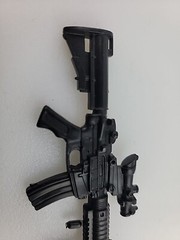 5.3″ Long Black Assault Sniper Rifle 12 inch action figure