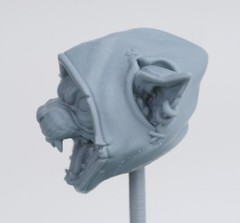 Fantasy D&D Mythic Legions Scr’Tuhm Head 1:12 Resin 3d Print