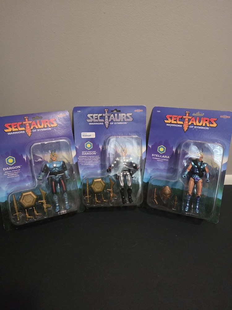 Sectaurs – All 3 Action Figures – Nacelle Walmart Exclusive 2024