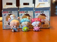 A Set Of 12pcs Authentic Dimoo World X Pixar Series Mini Figure Blind Box Sealed