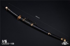 LS2022-10 1/6 Japanese Samurai Sword Knife Model Toy for 12” Action Figure Body