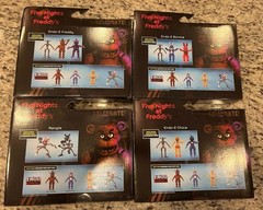 Five Nights at Freddy’s Endo Series LOT Toy Freddy Bonnie Chica Mangle Series 2