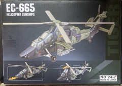 1:72 EC-665 Tiger Helicopter Gunship Aircraft Model Simulation Military Assembly