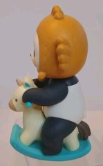 PLANET BEAR Mini Taiyaki PanPan Series 1 ROCKING HORSE 🐼🐎 Panda PVC Figure NEW