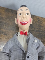 Vintage 1987 Matchbox Toys Pee-Wee Herman Talking Pull String Doll Still Works