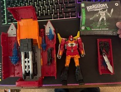 Transformers WFC Kingdom Rodimus Prime (CIB Read Description)