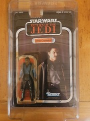 STAR WARS Lando Calrissian ROTJ 1983 KENNER 77 Back (torn punch, light crease)