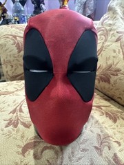 Marvel Legends Deadpool Premium Interactive Moving Talking Head Used Cheap