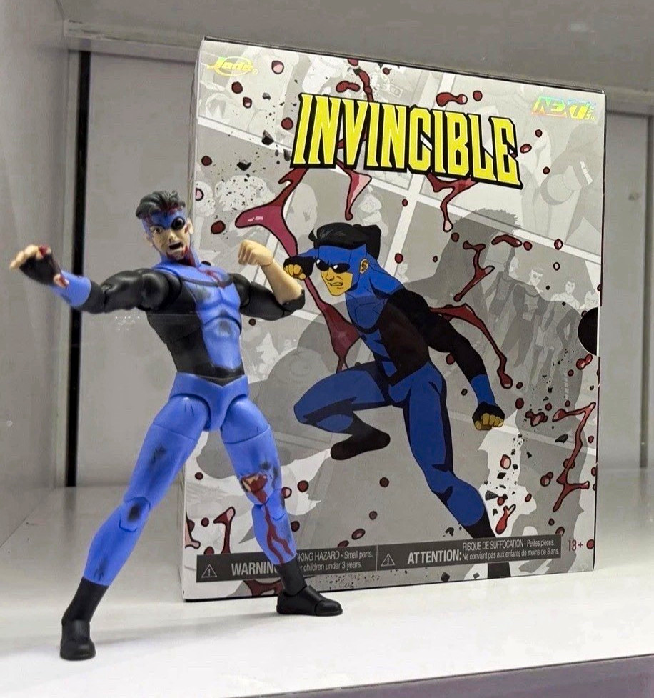 Jada Toys Invincible Battle Damaged Deluxe Figure SDCC 2026 Exclusive IN HAND!