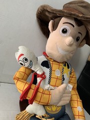 Disney Woody Forky Plush 36” Jumbo Large Stuffed Toy Story 4 Plush Buddy Pillow!