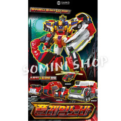 Metal Cardbot S Season2 FLAMENOVA Transformer Robot Fire Car Flame Nova Toy 2025