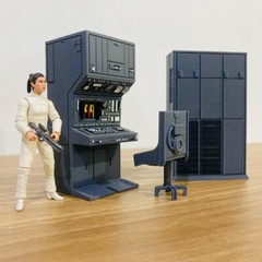 Echo Base Control Room Battle Pack for 3.75 IN (1:18) Figure Diorama