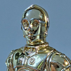 C-3PO Vintage Kenner Star Wars: IV A New Hope Figure Loose 1977 HK Bright Gold