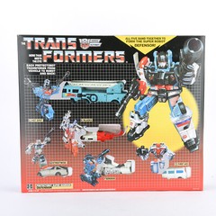 Transformers G1 Protectobots Super Warrior Defensor Toy Action Figure Reissue