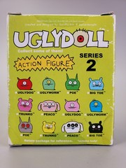 NIB 2009 Uglydoll White Peaco Action Figure Series 2