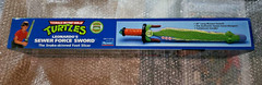 NEW! Teenage Mutant Ninja Turtles Sewer Force Leonardo’s Sword (Playmates, 1990)