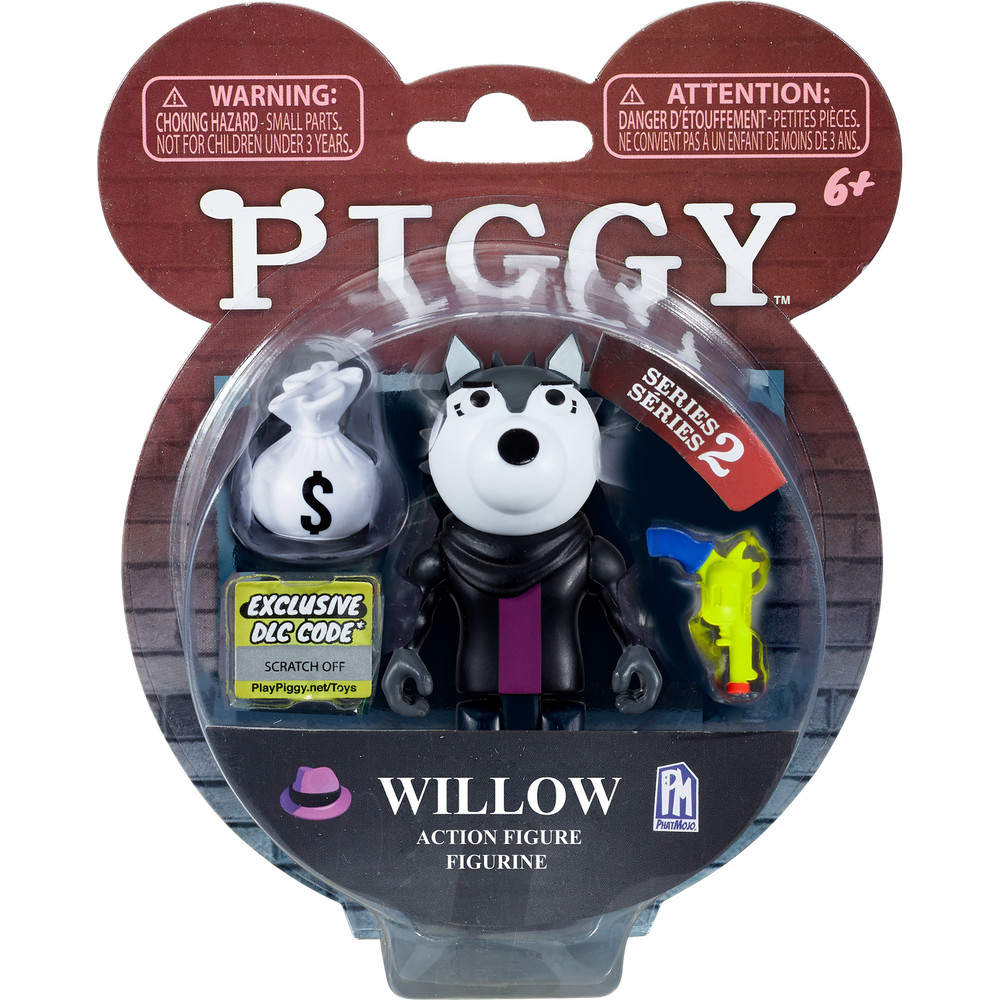 PIGGY WILLOW 3.5” Series 2 Action Figure Toys Wolf Roblox w/ DLC Exclusive Code!