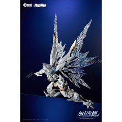 White Dragon Knight Galahad 1/12 Action Figure Model Assembly Kit Statue 17 cm