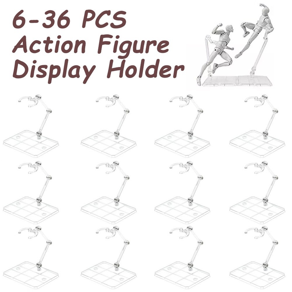 6-36 HG144 Adjustable Action Figure Display Holder Base Doll Model Support Stand