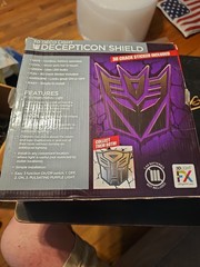 Transformers Shield 3D LED Night Light Decepticon Deco Wall Nightlight NIB