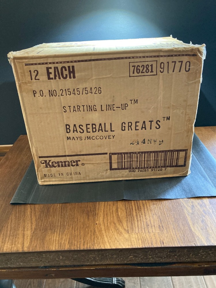 (12) 1989 Baseball Greats Willie McCovey- Willie Mays With Original Case